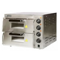 Печь для пиццы Hurakan HKN-MD11, 2 уровня/2 камеры, электрическая 3 кВт 220 В, до 300°C, выпечка, термостат, окно, 560×485×430 мм Печь для пиццы Hurakan HKN-MD11, 2 уровня/2 камеры, электрическая 3 кВт 220 В, до 300°C, выпечка, термостат, окно, 560×485×430 мм