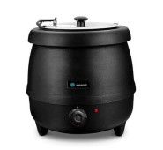 Супниця HURAKAN HKN-FWP 7 л, підогрівач 35–95°C, емальована сталь, 0,4 кВт (220 В), 340×340×370 мм, для ресторанів