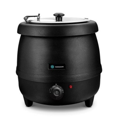 Супниця HURAKAN HKN-FWP 7 л, підогрівач 35–95°C, емальована сталь, 0,4 кВт (220 В), 340×340×370 мм, для ресторанів