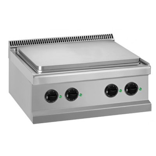 Плита електрична настільна Apach APRES-77T — 4 конфорки (4×2,25 кВт), 9 кВт, 700×700×250 мм, стільниця нерж. сталь 1,5 мм, 380 В, індикатори