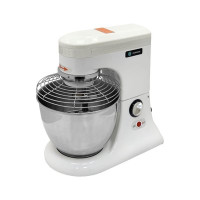 Міксер планетарний Hurakan HKN-KS7M, 7 л, 500 Вт, чаша нерж. сталь, фарб. метал. корпус, регул. 0–1000 об/хв, для пекарень, 235×380×405 мм