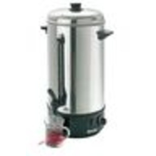 Bartscher електричний кип'ятильник 10 л, нержавіюча кришка, індикатор рівня, регулювання 30–100°C, 2.5 кВт, 213х213х505 мм, для кафе