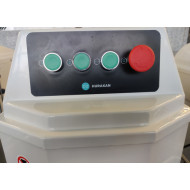 Тістоміс HURAKAN HKN-20SN2V 20 л, чаша нерж. сталь, 2–14 кг завантаж., 2 швидк., ремінний привід, швидк. діжі 10/20 об/хв, для пекарень