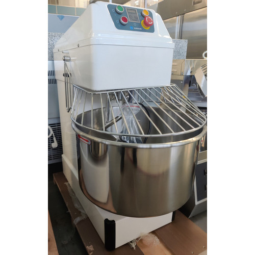 Тестоміс 50 л Hurakan HKN-M50SN2V, 2 швидкості, таймер, діжа нержавіюча (незнімна), навантаження 34 кг, 3 кВт, 510×850×970 мм, для пекарень