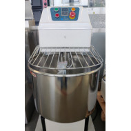 Тістоміс Hurakan HKN-M60SN2V 60 л, 2 швидк., таймер, незнімна діжка з нержавіючої сталі, завантаження 38 кг, 3 кВт 380 В, 510×850×970 мм, для пекарень
