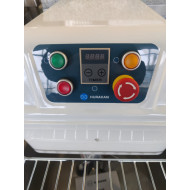 Тістоміс Hurakan HKN-M60SN2V 60 л, 2 швидк., таймер, незнімна діжка з нержавіючої сталі, завантаження 38 кг, 3 кВт 380 В, 510×850×970 мм, для пекарень