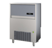 Льдогенератор APACH AGB111.28B R290, 111 кг/добу, ємн 28 кг, гранули, нерж сталь, повітряне охолодження, 1 л/кг, 220В/0,47 кВт, 496×660×795мм