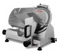 Слайсер hurakan hkn-hm220 220 мм, алюмінієвий корпус, для м’яса, сиру, ковбаси, товщина нарізки 0,1-15 мм, 0,12 кВт, 420х380х340 мм