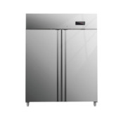 Морозильный шкаф Hurakan HKN-GX1400BT, 1340 л, -18…-22°C, R290, Cubigel, 6 полок, нерж. сталь AISI 201, 1480×830×2010 мм, для ресторанов
