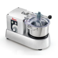 Кутер Sirman C-Tronic 4 VV, боковая чаша 3,3л, нерж. сталь, поликарбонатная крышка, 1600–2500 об/мин, 0,6 кВт, 251×457×300 мм