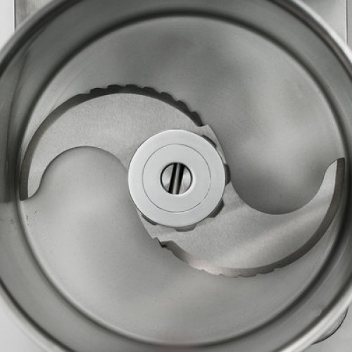 Кутер Hurakan HKN-CL9 9 л (роб. 6 л), нержавіюча сталь, 1100–2800 об/хв, плавне регулювання, 1.8 кВт 220 В, 320×530×450 мм, плаский ніж