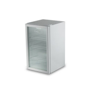 Барна холодильна шафа Hurakan HKN-BC145, 105 л, скляні розпашні двері, 480x520x840 мм, 0…+10 °C, для барів та кафе