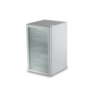 Барна холодильна шафа Hurakan HKN-BC145, 105 л, скляні розпашні двері, 480x520x840 мм, 0…+10 °C, для барів та кафе