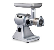 М'ясорубка Apach ATS 12 U 1/2 Унгер 1ф, промислова 200 кг/год, 1,1 кВт 220 В, реверс, стальні решітки 6 мм, габарити 220×370×440 мм