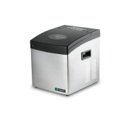 Льодогенератор HURAKAN HKN-IMF15, 15 кг/добу, кубиковий заливний, корпус нерж. сталь, регул. розмір S/L, 300×360×360 мм, для кафе/барів