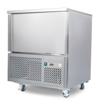 Шафа шокової заморозки Hurakan HKN-BCF5M, 5 GN 1/1, нерж. AISI 201, 800×800×1055 мм, R290, авт. відтаювання, на колесах, термощуп