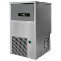 Льдогенератор APACH ACB2004B R290 20 кг/сутки, кубик наперсток 35x31x31, бункер 4 кг, нерж. сталь серебряная 355x404x590 для баров/ресторанов