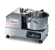 Кутер Sirman C 4 VV CE, 3,3 л, нержавіюча сталь, стальні ножі, полікарбонатна кришка, вентильований мотор, 305х365х255 мм, 10 кг