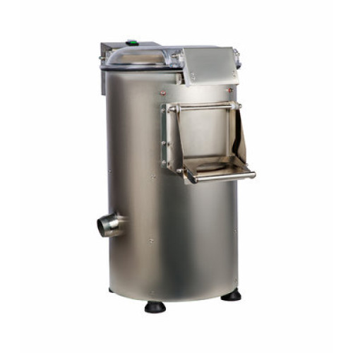 Картоплечистка hurakan 10 кг, машина для чищення картоплі та овочів, 150-200 кг/год, 410х660х725 мм, 0,55 кВт, нержавійка