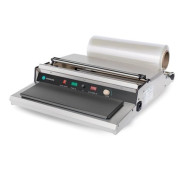Термопакувальний апарат HURAKAN HKN-CNW460 PRO, запайщик ПВХ плівки до 450 мм, гаряча поверхня 380×120мм, габарити 465×650×150мм