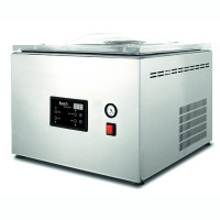 Вакуумний пакувальник apach avm 420, продуктивність 20 м³/год, камера 440х448х170 мм, запайка 410 мм, для продуктів, настільний, з газом
