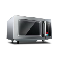 Мікрохвильова піч Hurakan HKN-WP1000M, 25 л, сенсорна панель, внутр. камера нерж. сталь, 100 програм, 5 рівнів, 1500 Вт, 511×432×311 мм