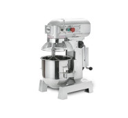 Планетарний міксер Hurakan HKN-IP10FM 10 л, 3 швидкості 90/160/300 об/хв, чаша нерж. сталь, 360×444×650 мм, вінчик/гак/лопатка, для пекарень