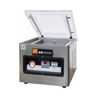 Вакуумний пакувальник Hurakan HKN-VAC400, 390 мм планка, ширина шва 15 мм, помпа 20 м³/год, камера 440×420×70 мм, нержавіюча сталь, 0,9 кВт 220 В