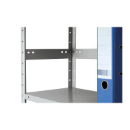 Поличний стелаж металевий