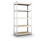 Стелаж Бюджет 2000x1000x400 5 полиць ДСП Metkas