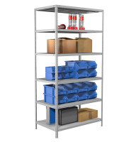 Поличний стелаж металевий 2200x700x600 Практик