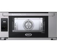 Піч пароконвекційна UNOX XEFR-03EU-ELDV, 3 рівні, дека 600х400 мм, LED керування, 3,5 кВт, 220 В, гарантія 12 міс, Італія, 800х811х425 мм