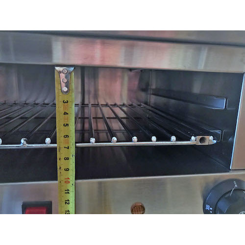 Гриль-саламандра AIRHOT SGE-580, поверхня 525x335 мм, 1зона, +30–+300 °C, 220 В, 2.4 кВт, 580x455x332 мм, 12 міс, Китай, 22 кг