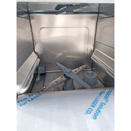 Стаканомийка SILANOS S021PS PD/PB, 60 касет/год, корзина 350×350 мм, завантаж. 210 мм, 55°/85°, 423×466×589 мм, Італія, 12 міс, для барів/кафе