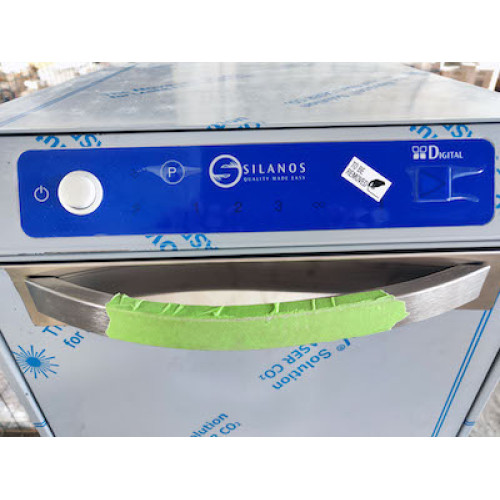 Посудомийна машина (стаканомийка) SILANOS S021 PD/PB, 60/30/20/8 касет/год, корзина 350×350 мм, 423×466×589 мм, Італія, 12 міс гарантії
