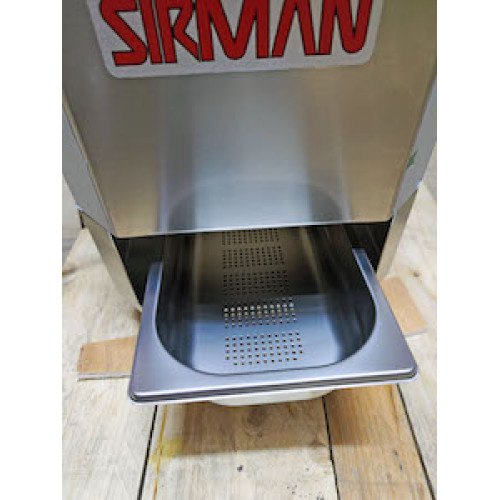 Картоплечистка SIRMAN PPJ 20 SC 3Ф на підставці, нерж. сталь, 20 кг, 340 кг/год, 1,1 кВт, 380В, 650×550×1230 мм, Італія, 12 міс, ресторани