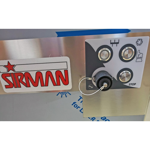 Апарат для пасти SIRMAN Concerto 5, бункер 10 л, 8,4 кг/год, 4,2 кг тіста, Ø75 мм, 0,75 кВт, 305×660×457 мм, Італія
