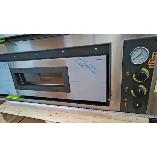 Печь для пиццы ITPIZZA ML4, Италия — 1 камера на 4 пиццы Ø35 см, 720×720×140 мм, 50–455°C, 380В/6кВт, мех., 12 мес, для пиццерий