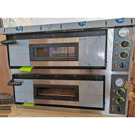 Печь для пиццы ITPIZZA ML44, 2 камеры (8 пицц ø35 см), 720×720×140 мм, 50–455°C, 380 В, 12 кВт, Италия, гарантия 12 мес, для пиццерий