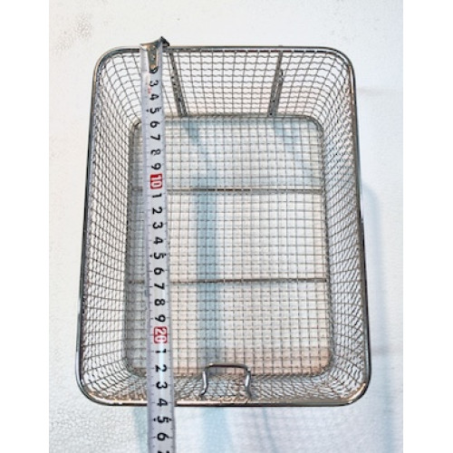 Фритюрниця AIRHOT EF6+6, 6+6 л (2 ванни), 5 кВт/220В, +60–200°C, 2 термостати, корзина 185×240×105 мм, розмір 600×410×295 мм, 12 міс