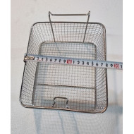 AIRHOT фритюрниця EEF6 економ, 6 л, 1 ванна, кошик GN1/2×150 мм, +60–200°C, 2.5 кВт, 220 В, 2 термостати, 12 міс., Китай, 285×450×310 мм