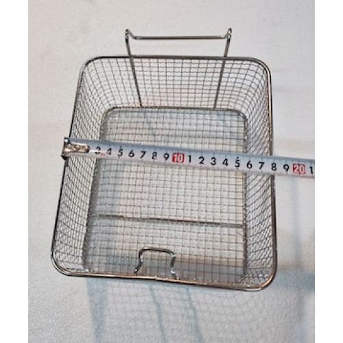 AIRHOT фритюрниця EEF6 економ, 6 л, 1 ванна, кошик GN1/2×150 мм, +60–200°C, 2.5 кВт, 220 В, 2 термостати, 12 міс., Китай, 285×450×310 мм