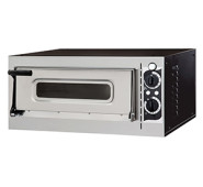 Піч для піци ITPIZZA MS1, 1 камера Ø32 см, камера 410×360×90 мм, 50–320°C, 1.6 кВт, 568×500×280 мм, для кафе та дому, Італія, 12 міс гарантії