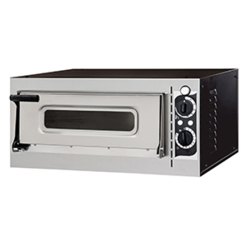 Печь для пиццы ITPIZZA MS1, 1 камера Ø32 см, камера 410×360×90 мм, 50–320°C, 1.6 кВт, 568×500×280 мм, для кафе и дома, Италия, 12 месяцев гарантии
