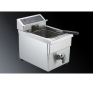 Фритюрниця індукційна INDOKOR INF8, 8 л, 3.5 кВт, +60–+190 °C, 1 кошик, 220 В, гарантія 12 міс, Корея, габарити 288×478×410 мм
