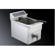 Индукционная фритюрница INDOKOR INF8, 8 л, 3.5 кВт, +60–+190 °C, 1 корзина, 220 В, гарантия 12 мес, Корея, габариты 288×478×410 мм