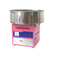 Апарат для цукрової вати AIRHOT CF-1, чаша 520 мм, 3 кг/год, 0,9 кВт, 220 В, 12 міс гарантії, 11 кг, габарити 520×520×490 мм, Китай