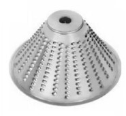 Диск-терка SIRMAN 28010048 для подрібнювача ATHOS, нарізка 4 мм для моркви, 146×146×84 мм, 0.285 кг