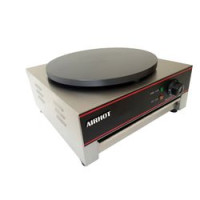 Млинниця AIRHOT BE-1 400 мм, 3 кВт, 220 В, +50–300 °C, 1 млинець за раз, гарантія 12 міс, Китай, габарити 450×470×230 мм, для кафе та ресторанів