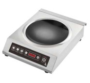 Плита індукційна AIRHOT IP3500 WOK, 3.5 кВт, діаметр WOK 275×43 мм, 220 В, +60–+240°С, таймер 4 год, габарити 355×430×105 мм, гарантія 12 міс, КНР